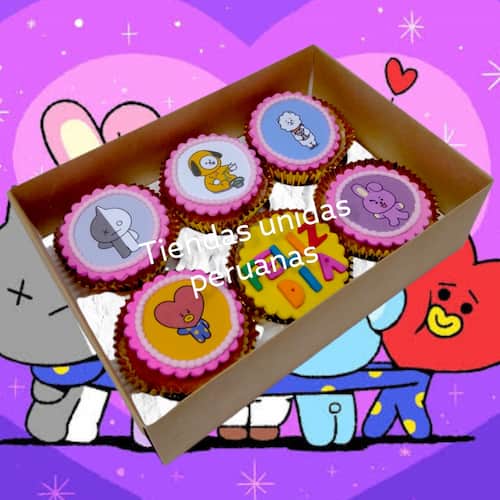 Cupcake Kpop | Kpop Cakes | Tortas Coreanas - Cod:KPO14
