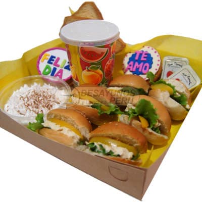 Lonches | Delivery Lonches | Lonche para Enamorados 