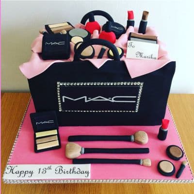 Torta Maquillaje de MAC | Torta mac | Tortas de maquillaje | Torta para chicas | Tortas 