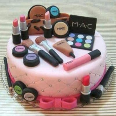 Pastel MAC | Torta mac | Tortas de maquillaje | Torta para chicas | Tortas 