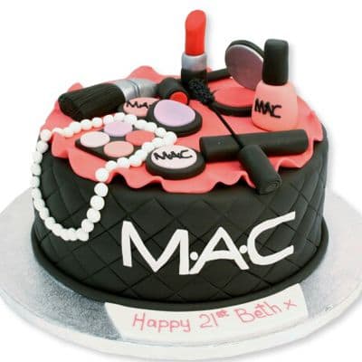 Pastel de Maquillaje MAC | Torta mac | Tortas de maquillaje | Torta para chicas | Tortas 