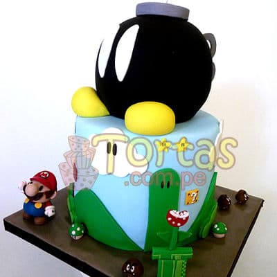 Torta Mario Bros Especial | Tortas Mario Bros - Cod:MBK09