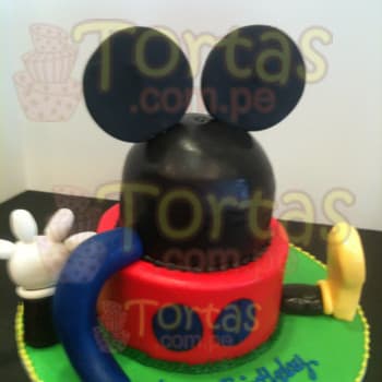 Torta Casita de Mickey | Tortas De Mickey Mouse - Cod:MCK06