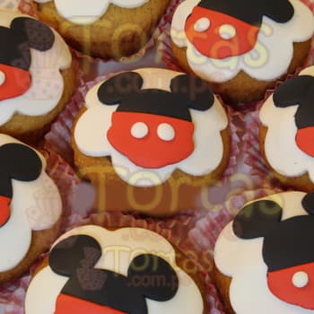 Cupcakes Mickey Baby | Tortas De Mickey Mouse - Whatsapp: 980660044
