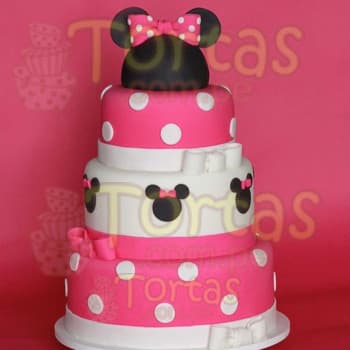 Torta Minnie Coqueta | Tortas De Minnie Mouse - Whatsapp: 980660044