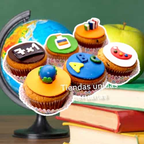 Regalos con Cupcakes | cupcakes para Maestro - Whatsapp: 980660044