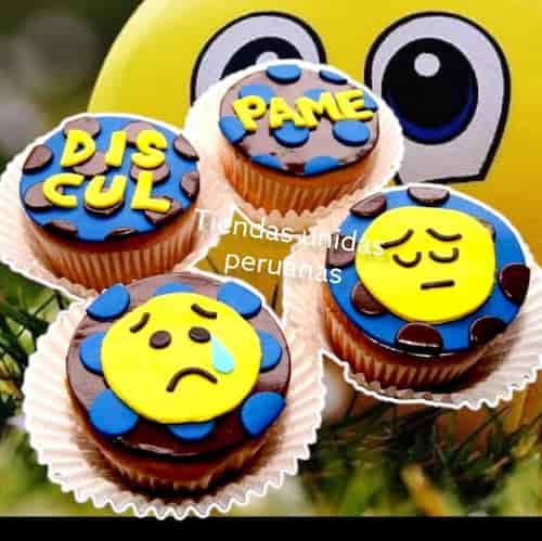 Envio de Regalos Cupcakes Disculpame | Regalos de Amor para Mujeres - Whatsapp: 980660044