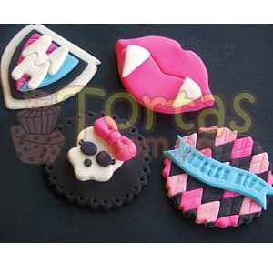 Envio de Regalos Cupcakes Monter High  | Tortas Monster High - Whatsapp: 980660044