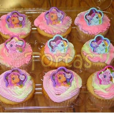 Cupcakes Little Pony Delivery - Cod:MLP05