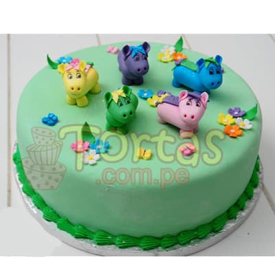 Torta Pony 07 | Torta Pony - Whatsapp: 980660044