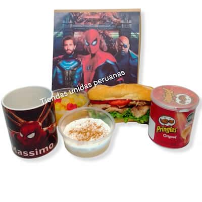 Desayuno Hombre Araña | Desayuno Delivery Spider Man 