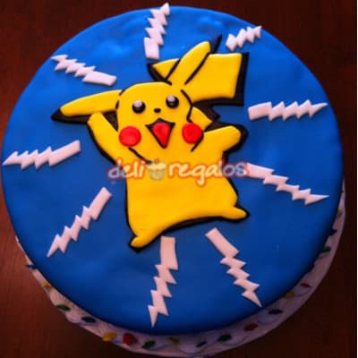 Envio de Regalos Torta Pikachu | Tortas de Pokemon - Whatsapp: 980660044