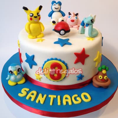 Torta Pokemons y Picachu | Tortas de Pokemon - Whatsapp: 980660044