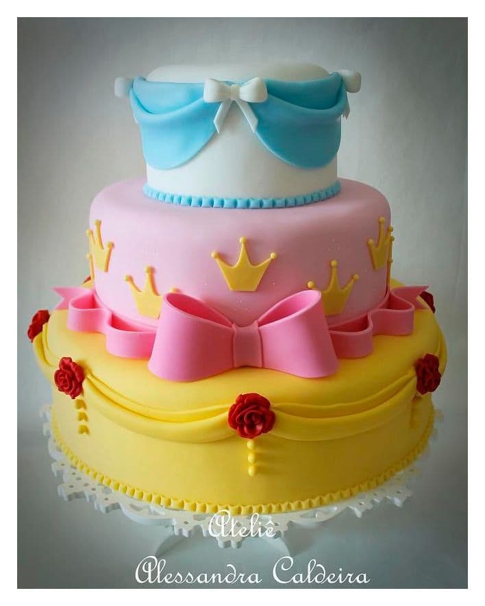 Pastel de Princesas | Imágenes de Torta de Princesas 