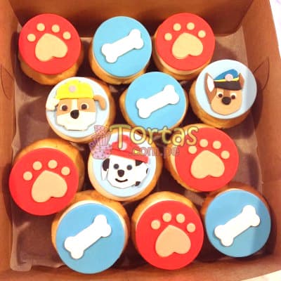 Tortas de Paw Patrol | Cupcakes de Paw Patrol  - Whatsapp: 980660044