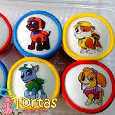Paw Patrol Tortas | Cupcakes del tema Paw Patrol  - Whatsapp: 980660044