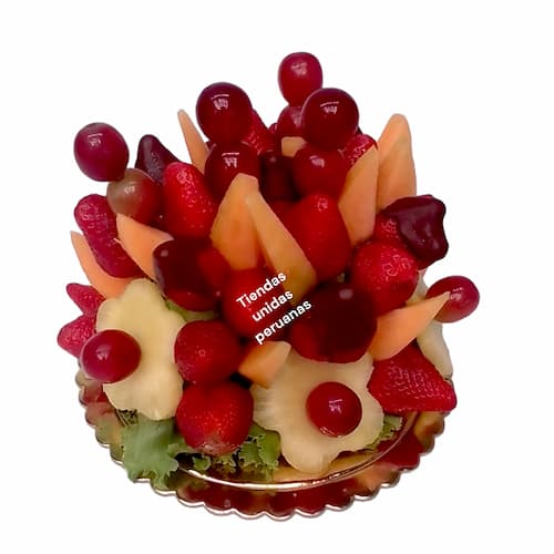 Fresas con Chocolate y frutas en cesta | Canastas de Frutas para Regalar - Whatsapp: 980660044