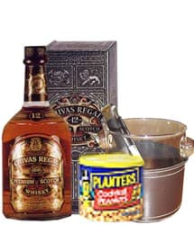 Whisky Chivas Delivery | Licores con piqueo gourmet - Cod:DJK11