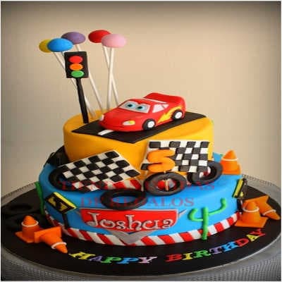 Torta Cars 11 | Tortas de cars para cumpleaños | Tortas Pixar - Cod:RMQ17