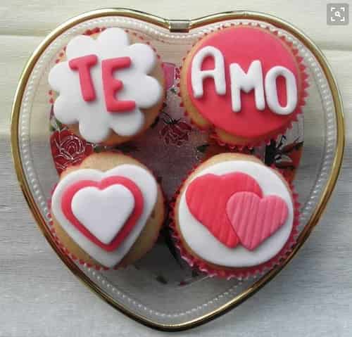 Cupcakes de amor Valentin - Cod:SDV13