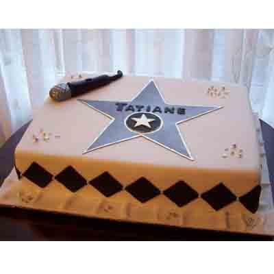 Torta de cantante | Tarta para un cantante | Diseños de torta de cumpleaños - Whatsapp: 980660044