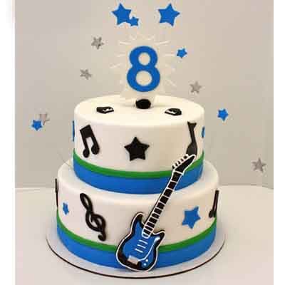 Pastel para cantante | Tarta para un cantante | Diseños de torta de cumpleaños 