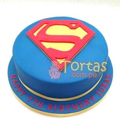 Torta Superman niño | Tortas de Superman - Whatsapp: 980660044