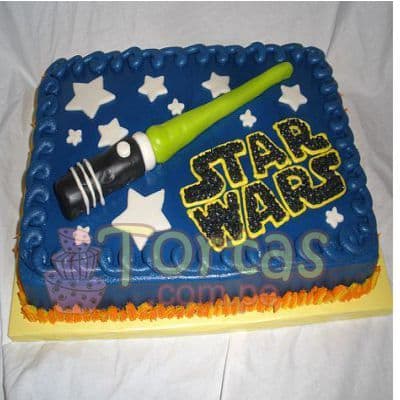 Torta De Star Wars | Tortas Stars Wars - Cod:STW03