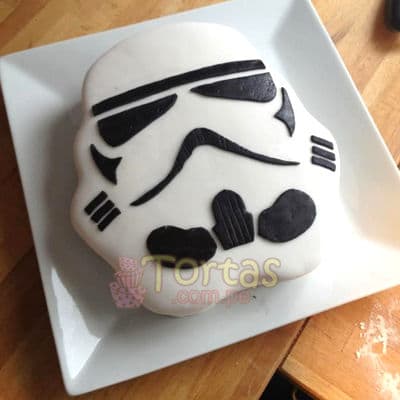 Torta Stormtrooper | Tortas Stars Wars - Whatsapp: 980660044