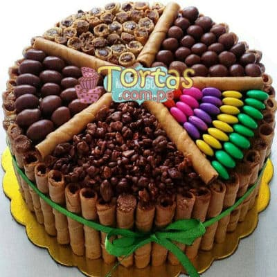 Torta Candy de caramelos | Torta De Golosinas | Candy Cake - Whatsapp: 980660044