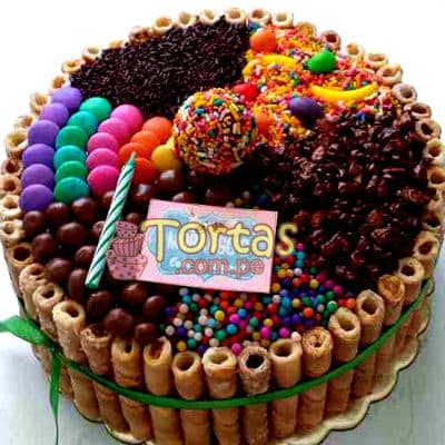 Torta de Golosinas | Torta De Golosinas | Candy Cake - Whatsapp: 980660044