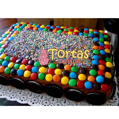 Torta Doña Pepa | Torta De Golosinas | Candy Cake - Cod:TAA10