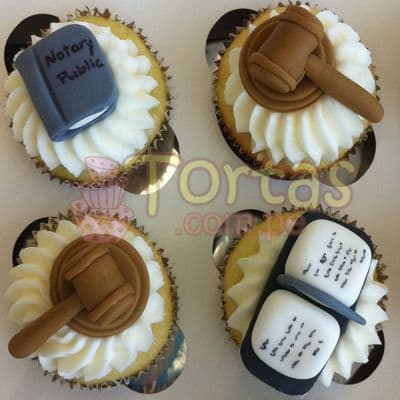 Envio de Regalos Cupcakes de Abogado | Tortas abogados - Whatsapp: 980660044