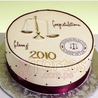 Torta de tematica de Abogado  | Tortas abogados - Cod:TAG07
