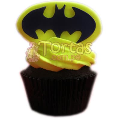 Envio de Regalos Muffin Batman - Amazing batman cupcake - Whatsapp: 980660044