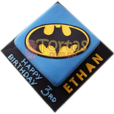 Torta Cuadrada Batman 06 | Amazing batman cake | Pasteles de batman | Tortas batman 