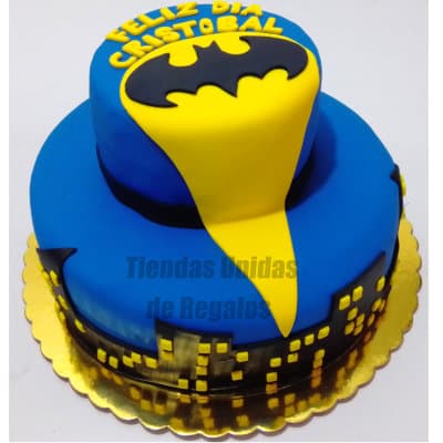 Torta Batman 07 | Amazing batman cake | Pasteles de batman | Tortas batman - Cod:TBA07