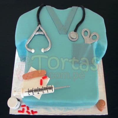 Torta Doctor | Torta para medico | Tortas |  Pastel de doctor