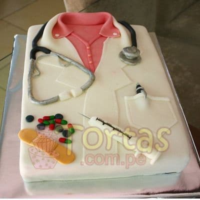 Torta Doctora | Torta para medico | Tortas |  Pastel de doctor - Whatsapp: 980660044