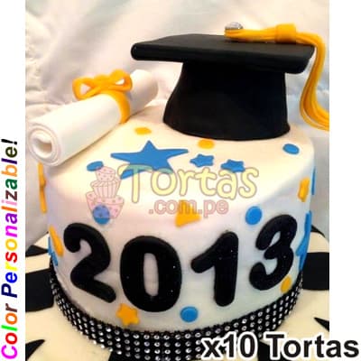 Tortas para Graduacion Promocion | Tortas para Graduacion | Torta Grado - Whatsapp: 980660044