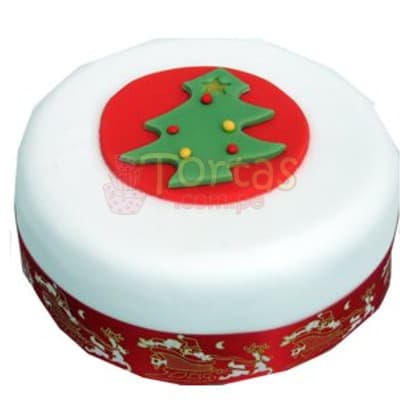 Torta Navideña Redonda | Regalos de Navidad para sorprender 