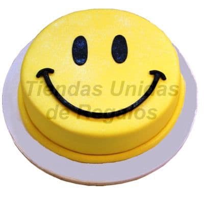 Torta cara feliz | Torta Decorada Smile Carita Feliz Torta Decorada - Cod:TRR04