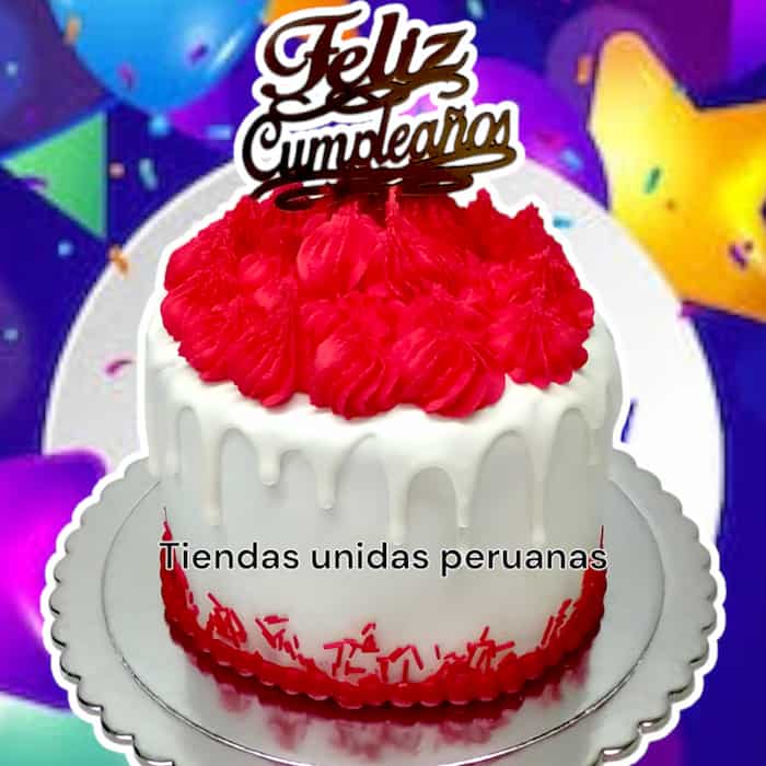 Torta Tematica Feliz cumpleaños - Whatsapp: 980660044
