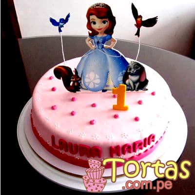 Envio de Regalos Torta de Princesa Sofia | Princesa Sofia Cakes - Whatsapp: 980660044