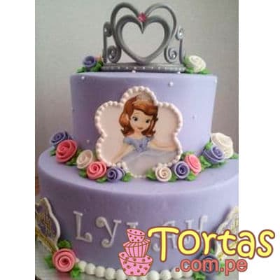 Envio de Regalos Torta de Princesa Sofia - Princesa Sofia Cakes - Whatsapp: 980660044