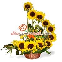 Envio de Regalos Arreglos de Flores | Arreglo de Girasoles | Ramo de Girasoles - Whatsapp: 980660044