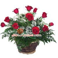 Arreglos de Flores | Arreglo de Rosas con 11 Rosas - Whatsapp: 980660044