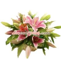Arreglo con Liliums | Arreglos Florales - Whatsapp: 980660044