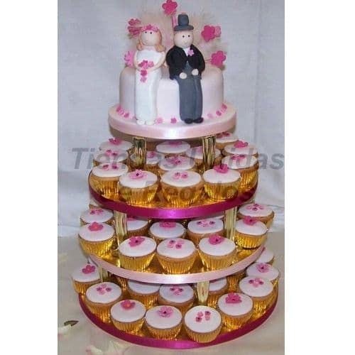 Envio de Regalos Mini tortas de cumpleaños | Mini tortas con 2 Novios - Whatsapp: 980660044