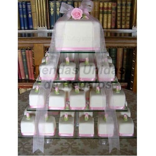 Tortas para Matrimonio - Mini tortas Delivery Lima - Cod:WAM01